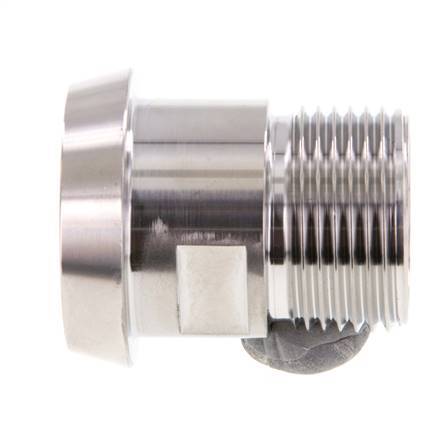 DIN 11851 Sanitary (Dairy) Fitting 44mm Cone x G1 inch Male Stainless Steel