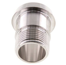 Din 11851 Melkkoppeling 44 Laspuntstuk G1" Buitendraad RVS