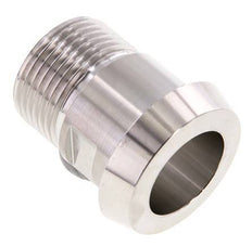 Din 11851 Melkkoppeling 44 Laspuntstuk G1" Buitendraad RVS
