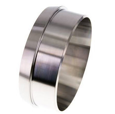 Melkkoppeling 121 Laspuntstuk 114.3mm Laseinde RVS