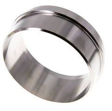 Melkkoppeling 121 Laspuntstuk 114.3mm Laseinde RVS