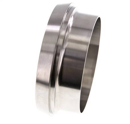 Din 11851 Melkkoppeling 121mm Laspuntstuk 104mm Laseind RVS