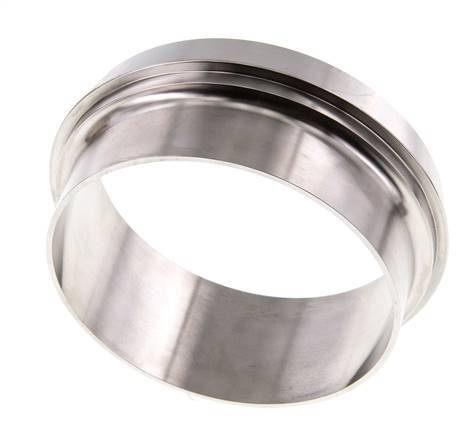 Din 11851 Melkkoppeling 121mm Laspuntstuk 104mm Laseind RVS