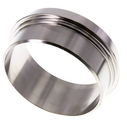 Melkkoppeling 100 Laspuntstuk 88.9mm Laseind RVS