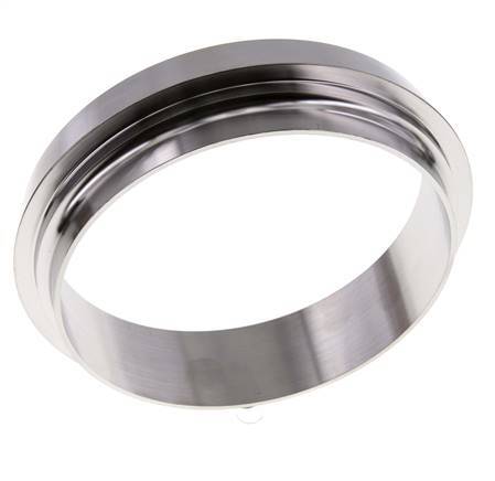Din 11851 Melkkoppeling 150mm Laspuntstuk 129mm Laseind RVS