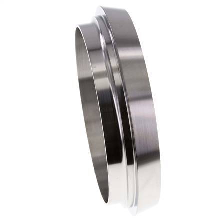 Din 11851 Melkkoppeling 150mm Laspuntstuk 129mm Laseind RVS