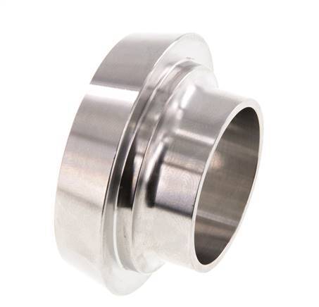 Din 11851 Melkkoppeling 44mm Laspuntstuk 29mm Laseind RVS