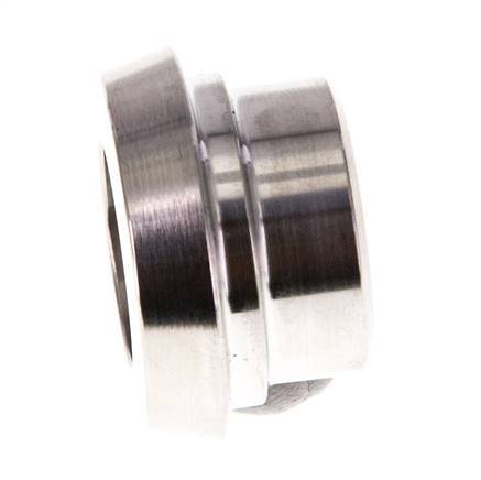 Melkkoppeling 28mm Laspuntstuk 21.3mm Laseinde RVS