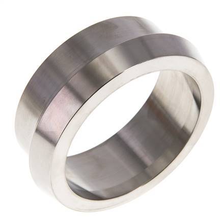 Sanitary (Dairy) Fitting 86mm Cone x 76.1mm Weld End Stainless Steel