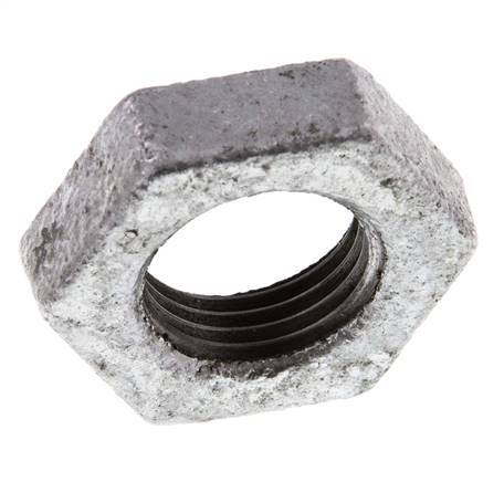 Lock Nut Rp1/2'' Malleable Cast Iron [10 Pieces]