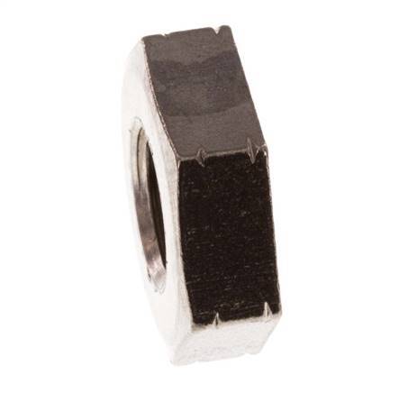 Lock Nut Rp1/8'' Stainless Steel [5 Pieces]