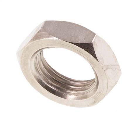 Lock Nut G1/8'' Nickel Plated Brass [10 Pieces]