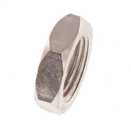 Lock Nut G1/8'' Nickel Plated Brass [10 Pieces]