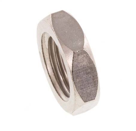 Lock Nut G1/8'' Nickel Plated Brass [10 Pieces]