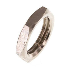 Lock Nut G1/4'' Nickel Plated Brass [10 Pieces]