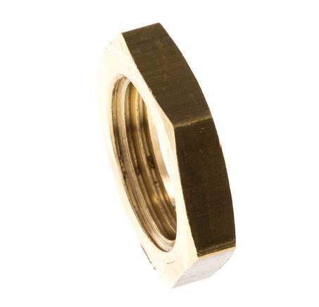 Lock Nut G3/8'' Brass [10 Pieces]