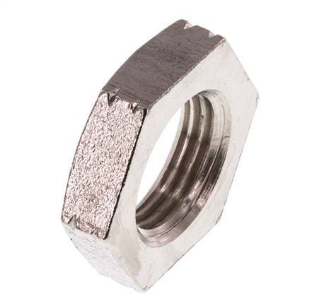 Lock Nut Rp1/2'' Stainless Steel [2 Pieces]