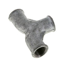 T-koppeling Rp1/2" Binnendraad smeedbaar gietijzer 25bar (351.25psi)