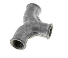 T-koppeling Rp1/2" Binnendraad smeedbaar gietijzer 25bar (351.25psi)