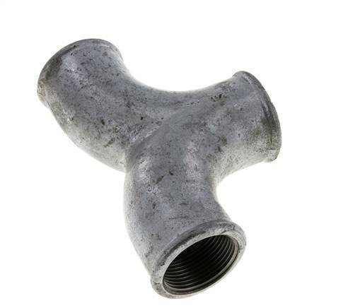Tee Fitting Rp1 1/4'' Female Malleable cast iron 25bar (351.25psi)