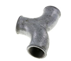 T-koppeling Rp1 1/4'' binnendraad smeedbaar gietijzer 25 bar (351.25psi)