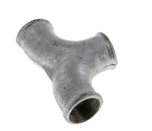 T-koppeling Rp3/4'' Binnendraad smeedbaar gietijzer 25bar (351.25psi)