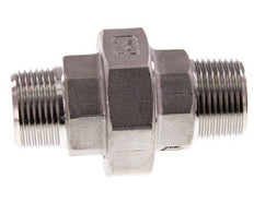 Rechte Aansluiting R3/4'' RVS met Vlakke Afdichting PTFE 16bar