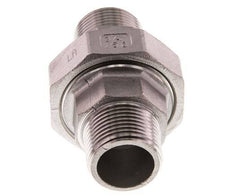Rechte Aansluiting R3/4'' RVS met Vlakke Afdichting PTFE 16bar