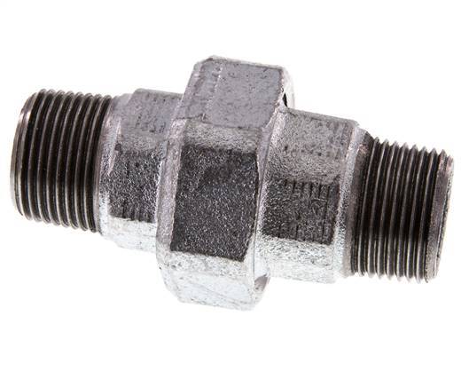 Rechte Aansluiting R1'' Gietijzer Vlakke Afdichting 25bar