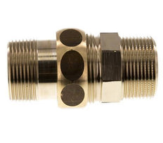 Rechte Aansluiting R1 1/4'' Messing Vlakke Afdichting Centellen 16bar