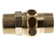 Rechte Aansluiting R1 1/4'' Messing Vlakke Afdichting Centellen 16bar