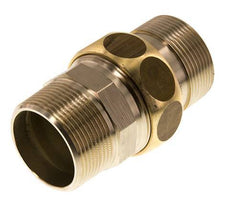 Rechte Aansluiting R1 1/2'' Messing Vlakke Afdichting Centellen 16bar