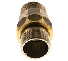 Rechte Aansluiting R1 1/2'' Messing Vlakke Afdichting Centellen 16bar