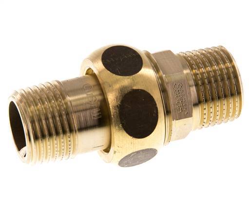 Rechte Aansluiting R1/2'' Messing Vlakke Afdichting Centellen 16bar