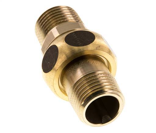 Rechte Aansluiting R1/2'' Messing Vlakke Afdichting Centellen 16bar