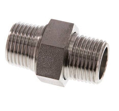Dubbele Nippel R1/2" Afscheidbare RVS Conische Verbinding 40bar