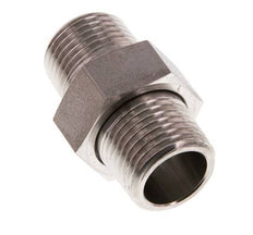 Dubbele Nippel R1/2" Afscheidbare RVS Conische Verbinding 40bar