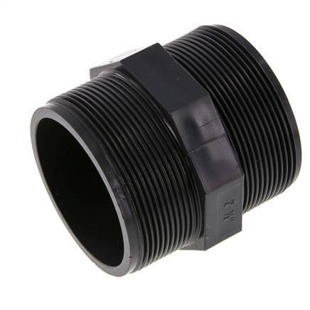 Verloopnippel G2 1/2'' PVC-U 16bar En 1452-3