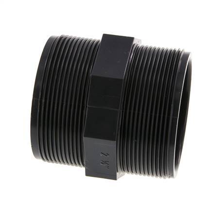Verloopnippel G2 1/2'' PVC-U 16bar En 1452-3