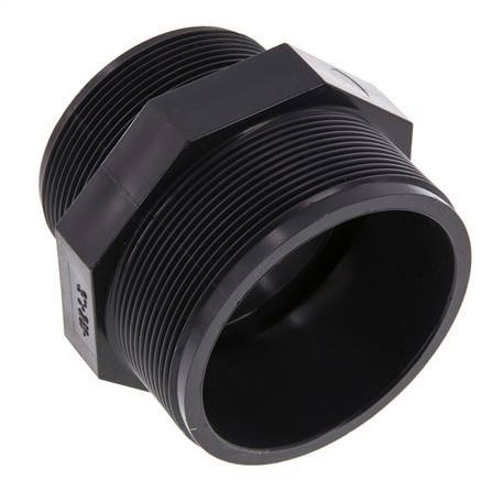 Verloopnippel G2 1/2'' X G3'' PVC-U 16bar En 1452-3