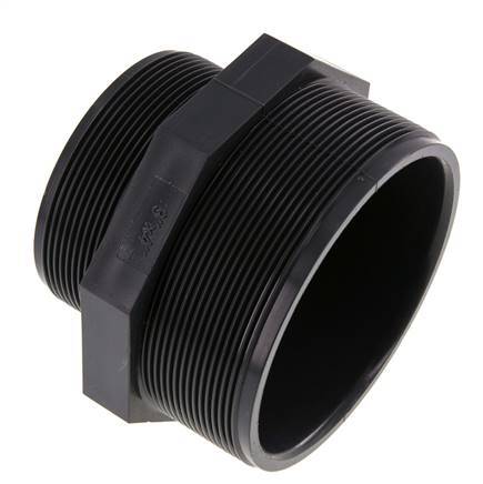 Verloopnippel G3'' X G4'' PVC-U 16bar En 1452-3