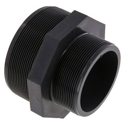 Verloopnippel G3'' X G4'' PVC-U 16bar En 1452-3
