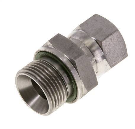 Dubbele Nippel G3/4'' PVDF 10bar FDA 36mm Hex