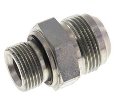 JIC Dubbele Nippel G3/4'' X UN 1-5/16''-12 Staal NBR 170bar