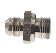JIC Dubbele Nippel G1/2'' X UNF 3/4''-16 RVS FKM 275bar