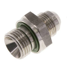 JIC Dubbele Nippel G1/2'' X UNF 3/4''-16 RVS FKM 275bar
