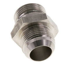 JIC Dubbele Nippel G1'' X UN 1-5/16''-12 RVS FKM 170bar