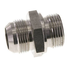 JIC Dubbele Nippel G1'' X UN 1-5/16''-12 RVS FKM 170bar