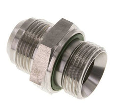 JIC Dubbele Nippel G1'' X UN 1-5/16''-12 RVS FKM 170bar