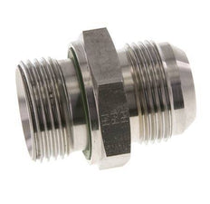 JIC Dubbele Nippel G1'' X UN 1-5/16''-12 RVS FKM 170bar